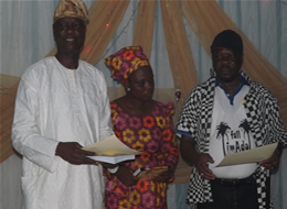 LAGOS STATE GOVERNMENT HONOURS  THE PROVOST WITH AN AWARD